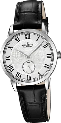 Produktbild von Candino Leder Damen Uhr Analog Casual Armbanduhr schwarz Classic D2UC4593/2