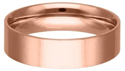 Produktbild von Wildcat Ring - Gravierbarer Basic Ring - Roségold, 19,0 mm - Chirurgenstahl 316L - wasserfest, langlebig, hautverträglich, Roségold