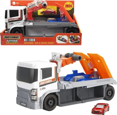 Immagine prodotto di Matchbox HRY43 Action Drivers Veicolo di rimorchio e riparazione