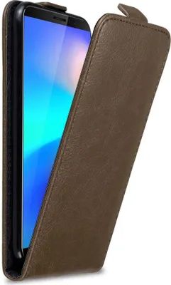 Image de Cadorabo Housse pour Cubot J3 PRO Housse en marron Flip Etui Housse de portable Case Cover