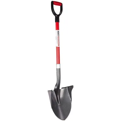 Produktbild von Root Slayer Gartenschaufel mit Stiel, Root Assassin Schaufel, , 110cm Schaufel, extrem robust & belastbar, rot