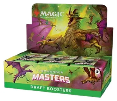 Zdjęcie produktu dla Magic: The Gathering Commander Masters Draft Booster Box