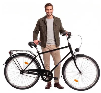 Zdjęcie produktu dla Rower Dallas City 28" 1spd Men - czarny
