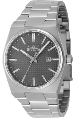 Obrázek produktu pro Invicta Speedway 48391 Pánské Hodinky - Quartz Hnutí - Nerezová Ocel s Šedým Ciferníkem - 40 mm