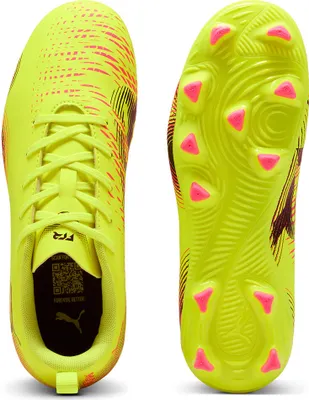 Produktbild von Puma Future 8 Play FG/AG Jr. Kinder Fussballschuhe - 108144 77, Farbe:Gelb, Kinder Schuhe:34.5