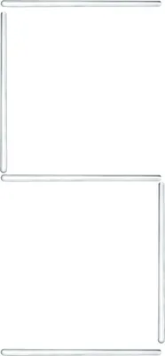 Immagine prodotto di x Asta di agitazione in vetro baguette arrotondata 5x100 mm