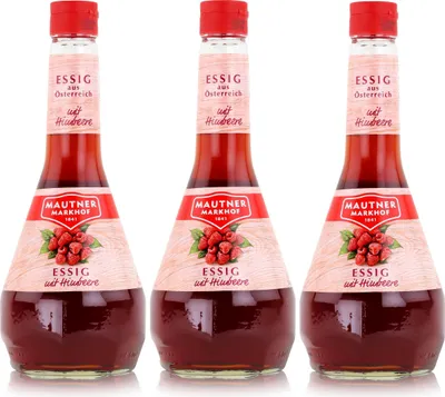Produktbild von Mautner Essig mit Himbeere 0,5L - Essig aus Österreich (3er Pack)