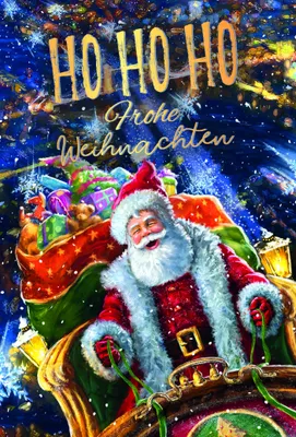 Produktbild von Weihnachten - Glückwunschkarte im Format 11,5 x 17 cm mit Umschlag