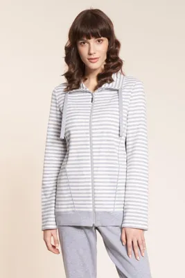 Produktbild von Rösch Ringlet Grau Hausanzug 1203519 GRAU - größe 40