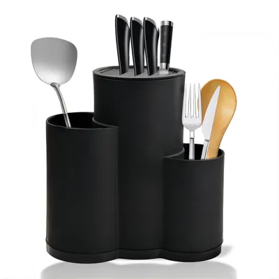 Immagine prodotto di Tagliere universale 3-in-1, multifunzionale, non accessoriato, con portautensili, rimovibile, colore nero
