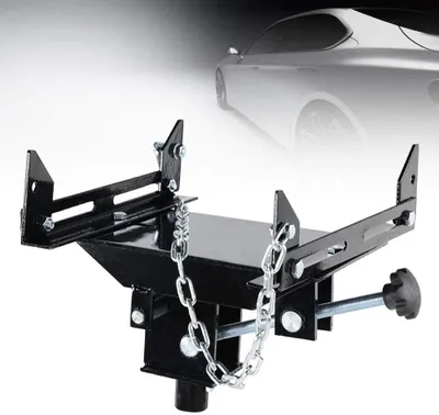 Produktbild von Getriebeadapter - Auto-Transmissionsheber - Schwarz - Verstellbar - 0,5 t Tragkraft