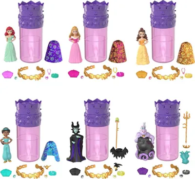 Produktbild von Disney Princess HWX11, Mini-Puppe, Weiblich, 3 Jahr(e), Junge/Mädchen, 183,4 mm, Mehrfarbig