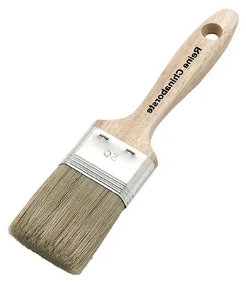 Produktbild von Profi-Maler-Lackierpinsel 60 mm 2,5 Zoll mit hellen Chinaborsten