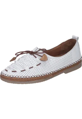 Produktbild von Manitu Damen Mokassins Weiß Schuhe 840790-3, Größe 41