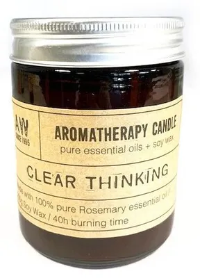 Produktbild von Duftkerze zur Aromatherapie – Für klare Gedanken