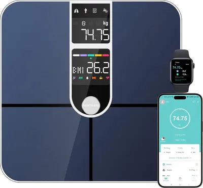 Zdjęcie produktu dla Waga podłogowa Healthkeep Bluetooth do 180 kg nieoryginalne opakowanie