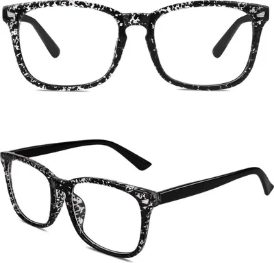Image de CGID CN81 Lunettes d'intello style années 80 Verres clairs Femmes Hommes Oversized