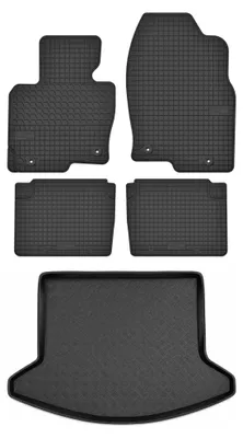 Obrázok produktu pre Gumové autokoberce SolidTread + vaňa kufra pre: Mazda CX-5 II 2017- SUV 5 ks