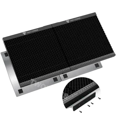 Obrázek produktu pro Pracovní deska s voštinovým vzorem, provedení 2 v 1, k dispozici v několika velikostech, 2 kusy (2 v 1), 400x425x22mm