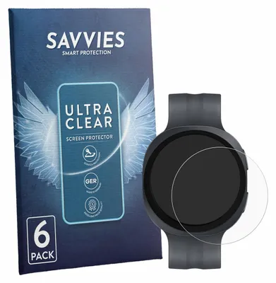 Produktbild von 6x Für Samsung Galaxy Watch 9 (44 mm) Schutzfolie Savvies Displayschutz Display Schutz Folie Klar Transparent