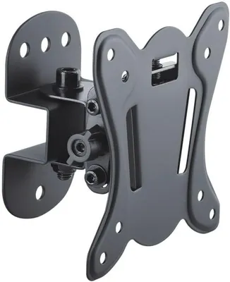 Produktbild von Vesa 100x100 - Wandabstand: 7-5 cm - Tragfähigkeit: 25 kg - Neigbar: 3° bis 12° - Schwenkbar: 25° bis 25° - Schwarz