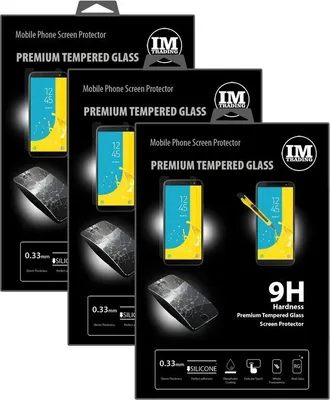 Produktbild von 3x Premium Tempered PANZERGLAS für Samsung Galaxy J6 2018 Panzer Schutz Glas extrem Schutzglas Kratzfest Sicherheitsglas cofi1453®