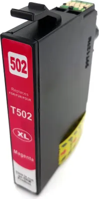 Produktbild von D&C Tintenpatrone Magenta ersetzt Epson 502XL – Kompatibel, Hohe Reichweite, Für Epson WorkForce/Expression