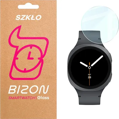 Produktbild von Gehärtetes Glas für Galaxy Watch 8 40 mm, Bizon Glass Watch Clear, Transparent