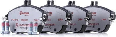 Produktbild von BREMBO Bremsbeläge Satz passend für MERCEDES-BENZ B-Klasse (W246, W242) P 50 093X