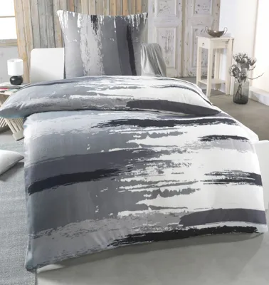 Produktbild von Warme Winter Microfaser Thermo Fleece Bettwäsche, Größe:155 x 220 cm, Design - Motiv:Design 6
