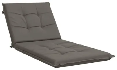 Immagine prodotto di Cuscino per sdraio GEMERT, 100% poliestere, grigio, 190 x 70 x 9 cm