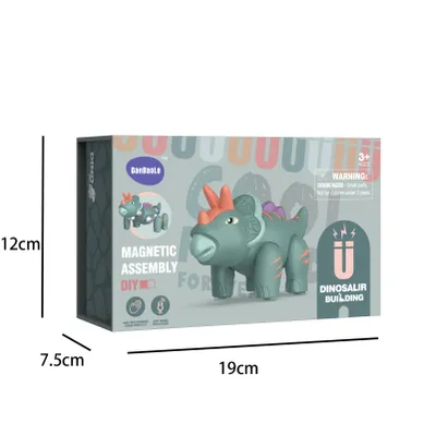Image de Triceratops magnétique pliable