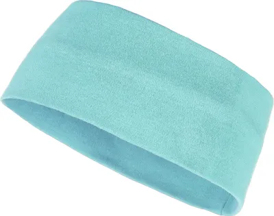 Produktbild von modAS Uni Stirnband Maritim für Kinder - Ohrwärmer zweilagig aus Baumwolle in Aqua Größe 1 - bis 48 cm Kopfumfang (Kleinkind)