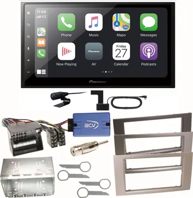 Produktbild von Pioneer SPH-DA250DAB Bluetooth USB Einbauset für Ford Focus C-Max Fiesta Transit