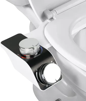 Produktbild von Bidet Aufsatz für Toilette, Bidet Einsatz, nicht elektrischer, schlanker Bidet-Toilettenaufsatz, Po-Dusche