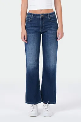 Produktbild von M.O.D Miracle of Denim NICOLA Wide Leg Jeans Damen Blau, weite Hose