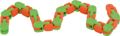 Produktbild von EDUPLAY 130301 Unendliche Schlange, orange/grün