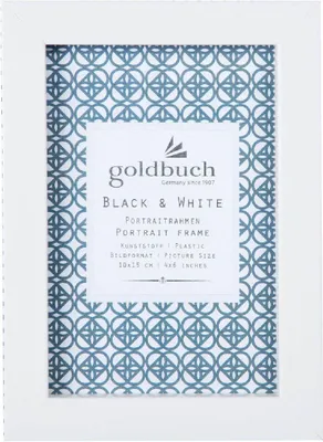 Produktbild von Goldbuch – Porträtrahmen, Schwarz-Weiß, 10x15 cm