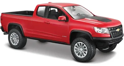 Productafbeelding van Maisto Chevrolet Colorado ZR2, schaal 1:27, rood