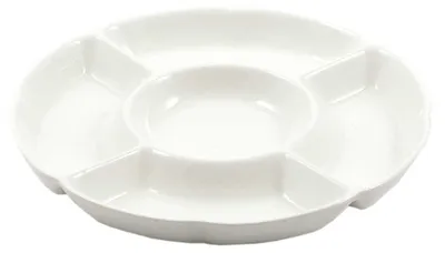 Zdjęcie produktu dla La Porcellana Bianca - Taca do przekąsek 25,5 cm Convivio