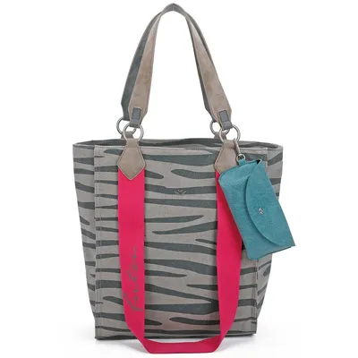 Produktbild von FRITZI AUS PREUSSEN Fritzi aus Preußen Izzy02 Canvas Tasche grau