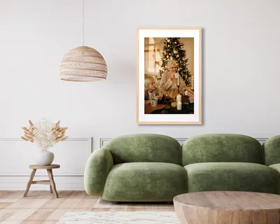 Obrázok produktu pre Fotorámik 60 x 40 cm, prírodný, nástenná montáž, pre nástennú dekoráciu