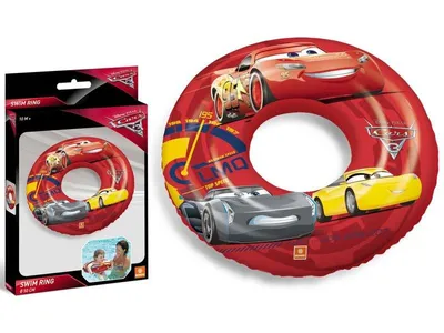 Obrázek produktu pro Nafukovací kruh MONDO s potiskem CARS 50 cm