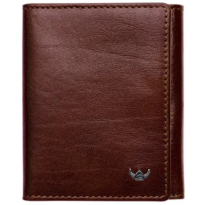 Image de Golden Head porte-monnaie Colorado RFID Protect Petite Billfold Coin Wallet Tobacco brun