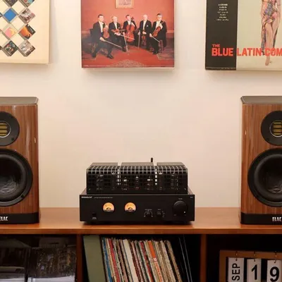 Obrázek produktu pro Zesilovač 10W, stereo 2.0 - Bluetooth a USB DAC - černý, pro Hi-Fi audio
