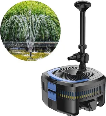 Produktbild von Famanu Teichfilter Set mit Pumpe und UV-C für klares Teichwasser - 3600 L/h
