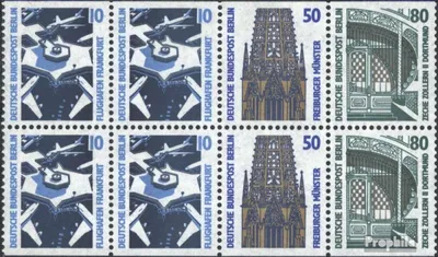 Produktbild von Briefmarken Berlin (West) 1989 Mi Hbl22 gestempelt Sehenswürdigkeiten