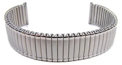 Produktbild von Flex Band Ersatzband Uhrenarmband Edelstahl Zugband 20mm 21129