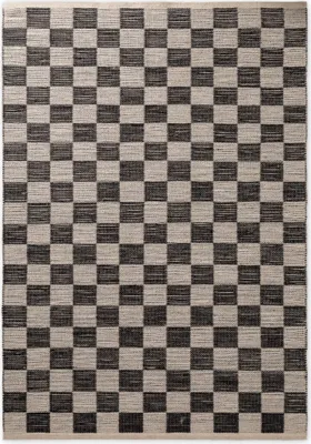 Image de Tapis en jute Hanse Home Handloom 1.0 Rex Naturel Blanc Noir