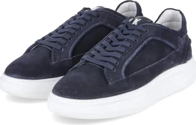 Zdjęcie produktu dla Niskie buty męskie Kaerlek ciemnoniebieski zamsz Rozmiar: 42